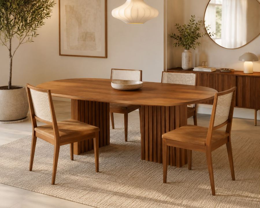 Mesa de jantar com 6 cadeiras