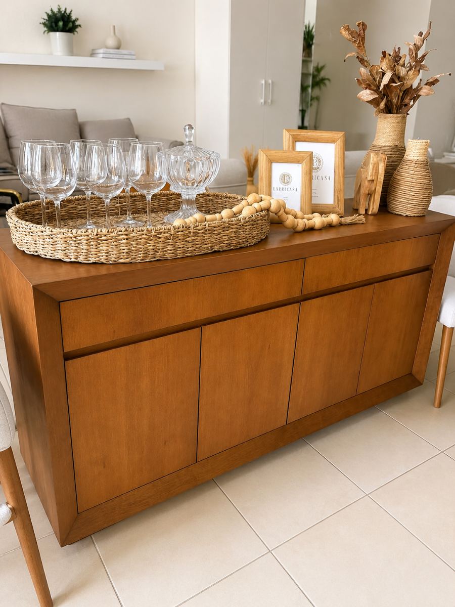 Buffet laminado madeira